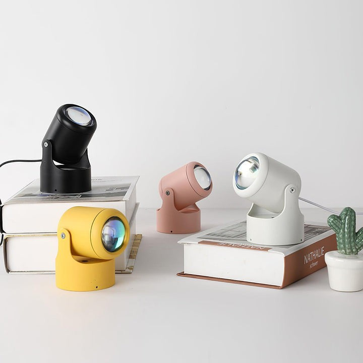 Sunset Glow LED Projection Table Lamp