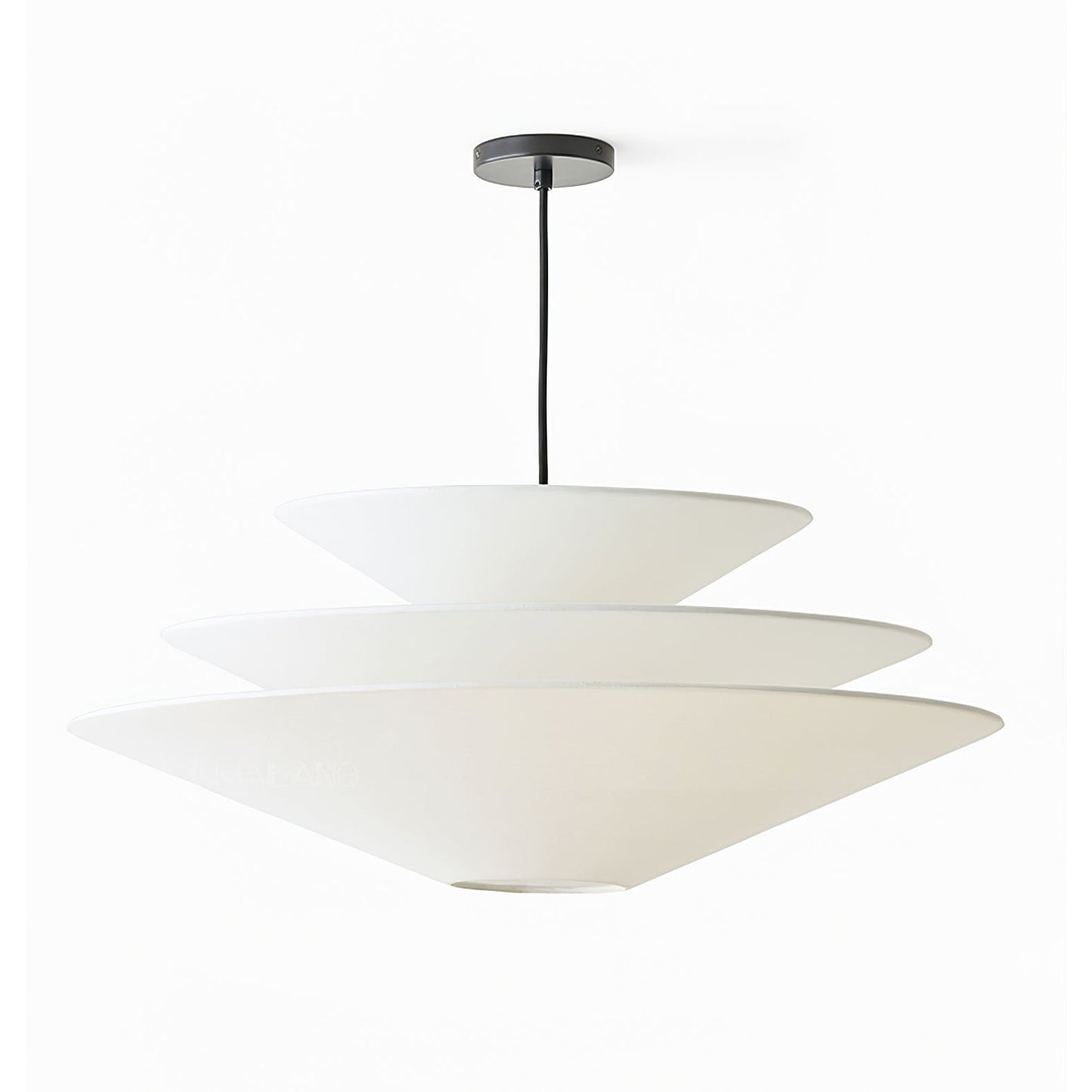 Tiered Inverted Cone Pendant Light