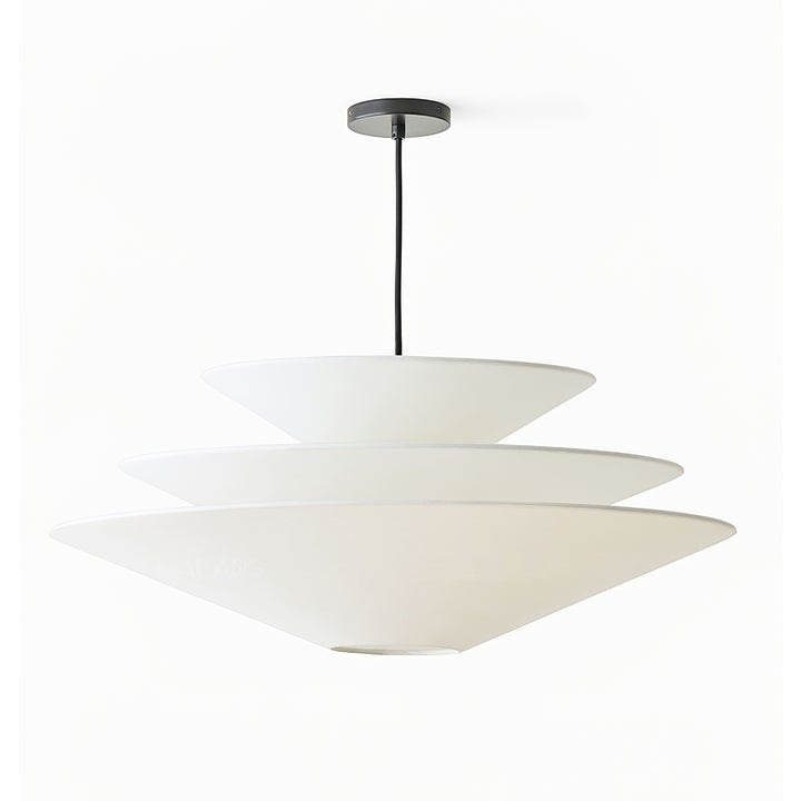Tiered Inverted Cone Pendant Light