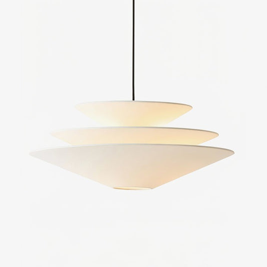 Tiered Inverted Cone Pendant Light