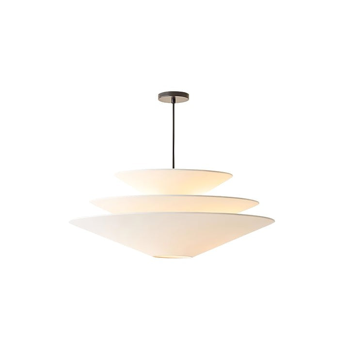 Tiered Inverted Cone Pendant Light