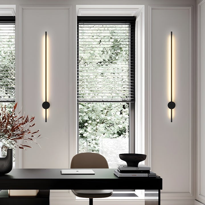 USB Rechargeable Slim Linear LED Wall Lamp