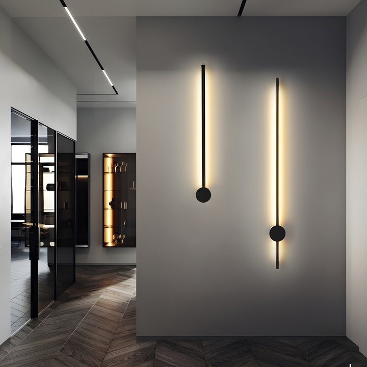 USB Rechargeable Slim Linear LED Wall Lamp
