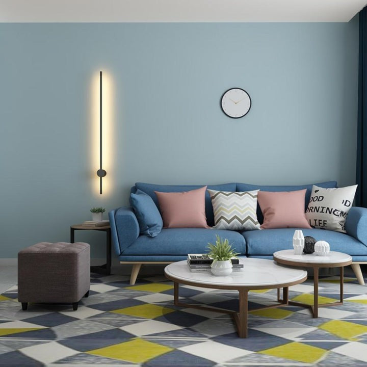 USB Rechargeable Slim Linear LED Wall Lamp