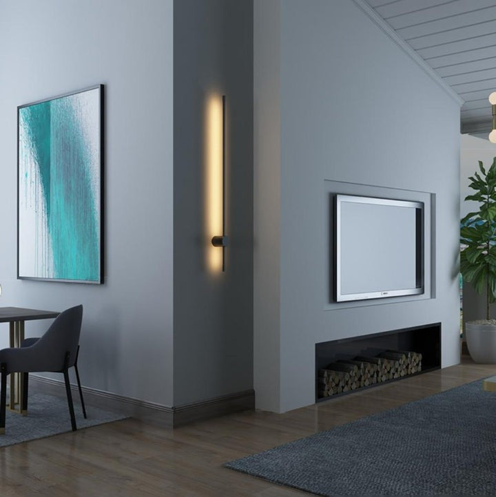 USB Rechargeable Slim Linear LED Wall Lamp