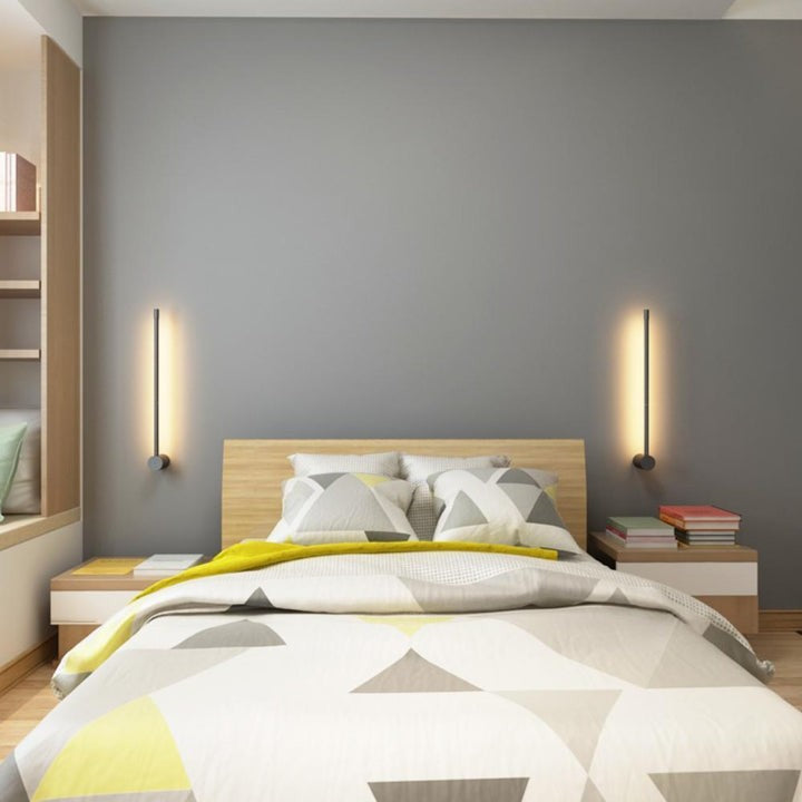 USB Rechargeable Slim Linear LED Wall Lamp