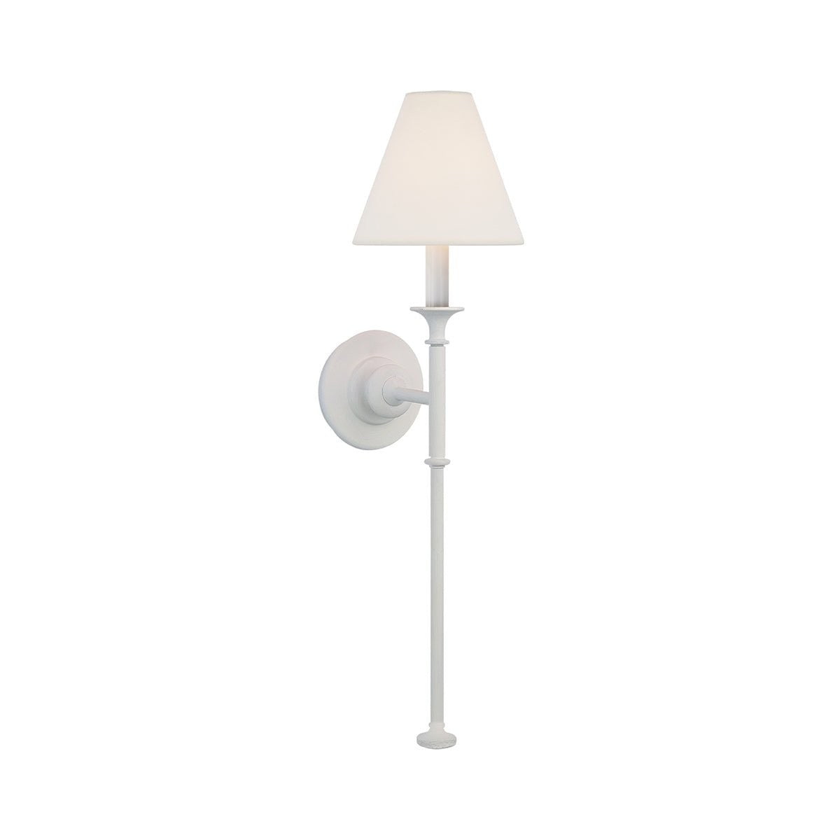 Versatile Fabric & Metal Wall Sconce