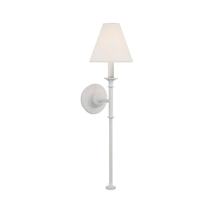 Versatile Fabric & Metal Wall Sconce
