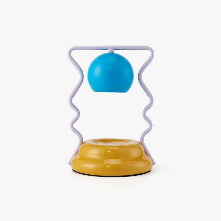 Whimsical Spiral Globe Table Lamp