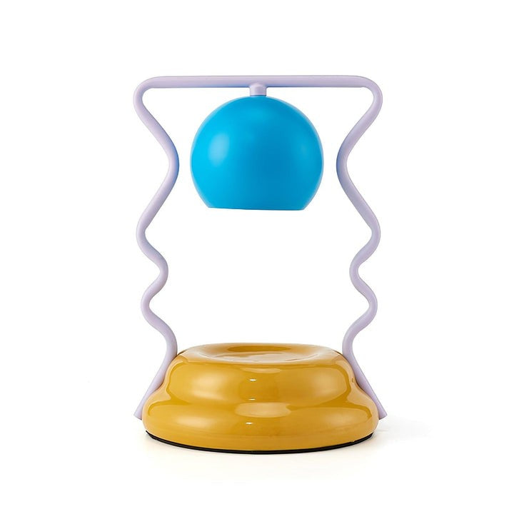 Whimsical Spiral Globe Table Lamp