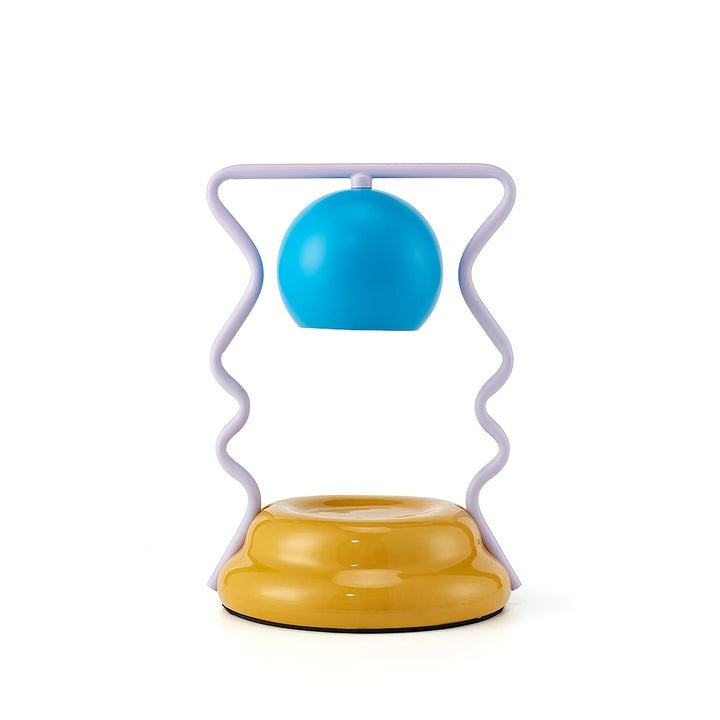 Whimsical Spiral Globe Table Lamp
