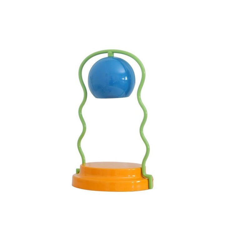 Whimsical Spiral Globe Table Lamp