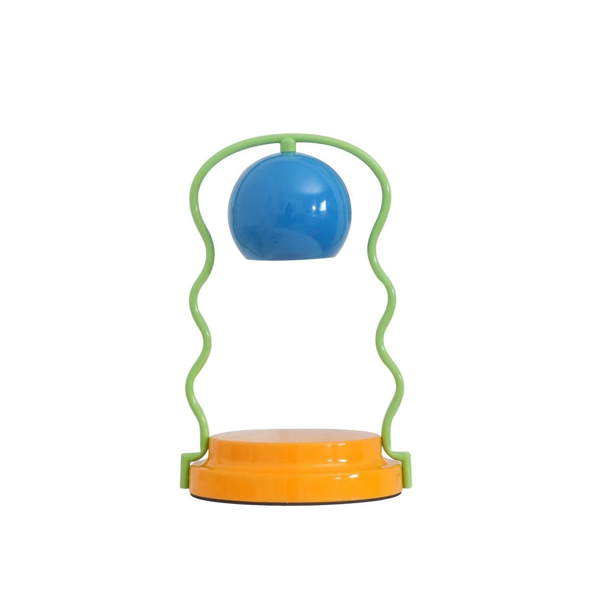 Whimsical Spiral Globe Table Lamp