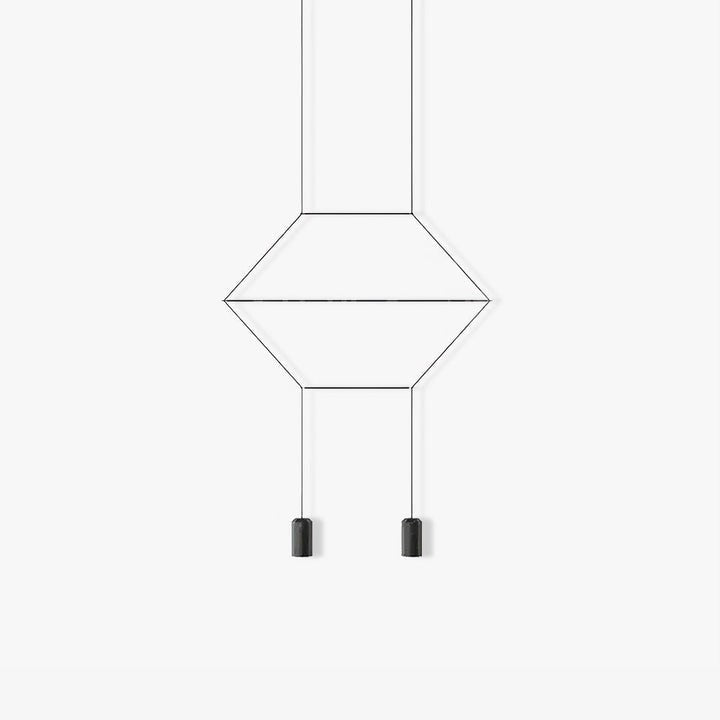 Wireflow Minimalist LED Pendant Light