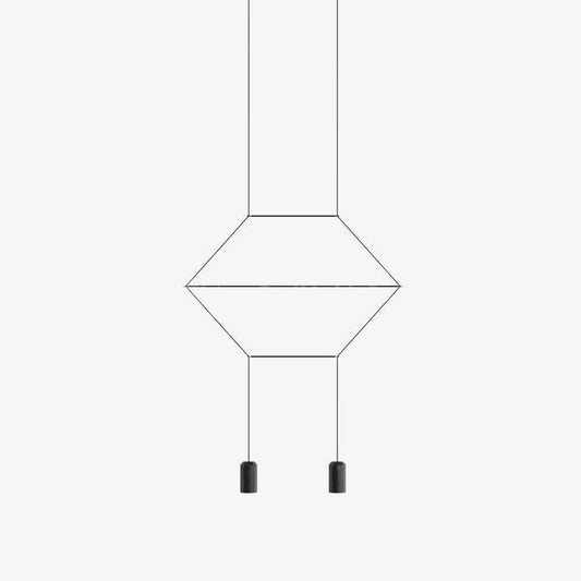 Wireflow Minimalist LED Pendant Light