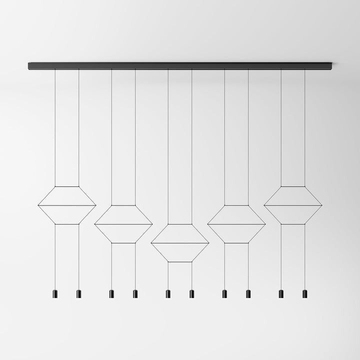Wireflow Minimalist LED Pendant Light