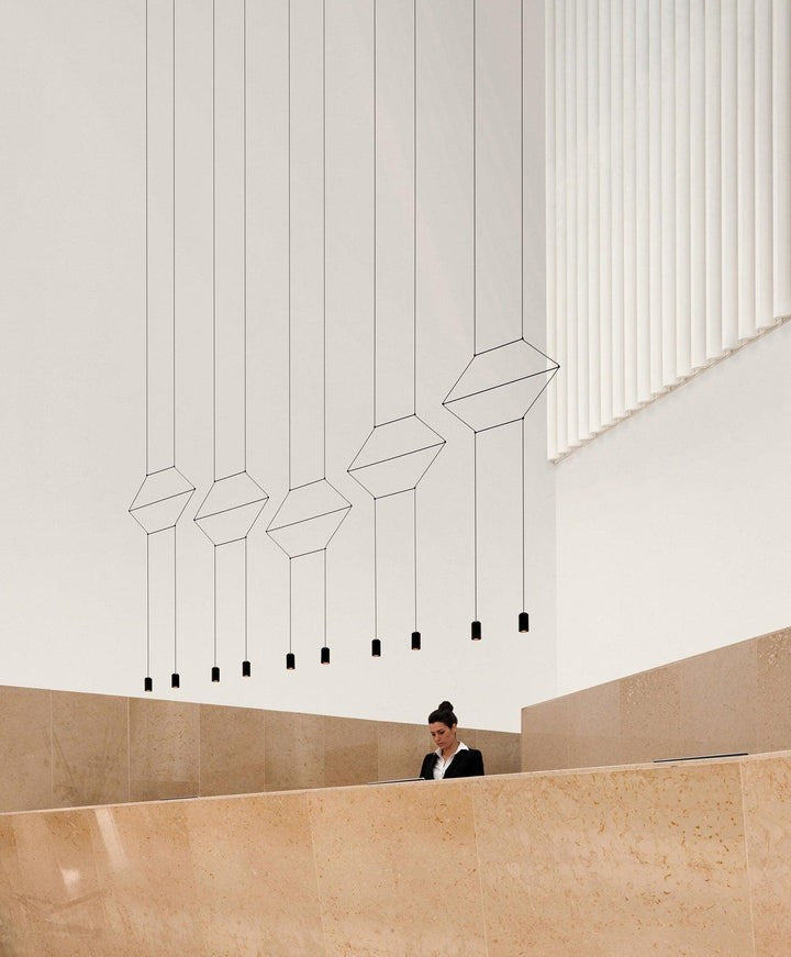 Wireflow Minimalist LED Pendant Light