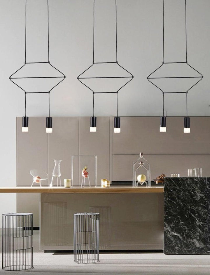 Wireflow Minimalist LED Pendant Light