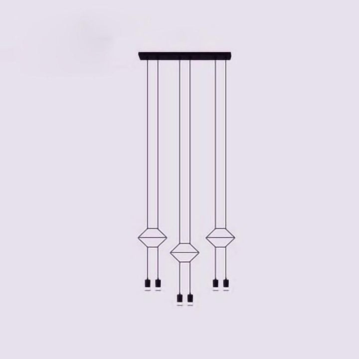 Wireflow Minimalist LED Pendant Light