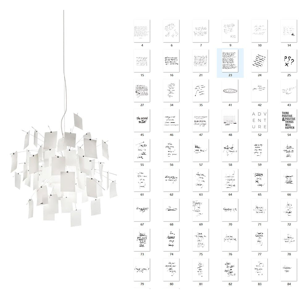 Paper Chandelier