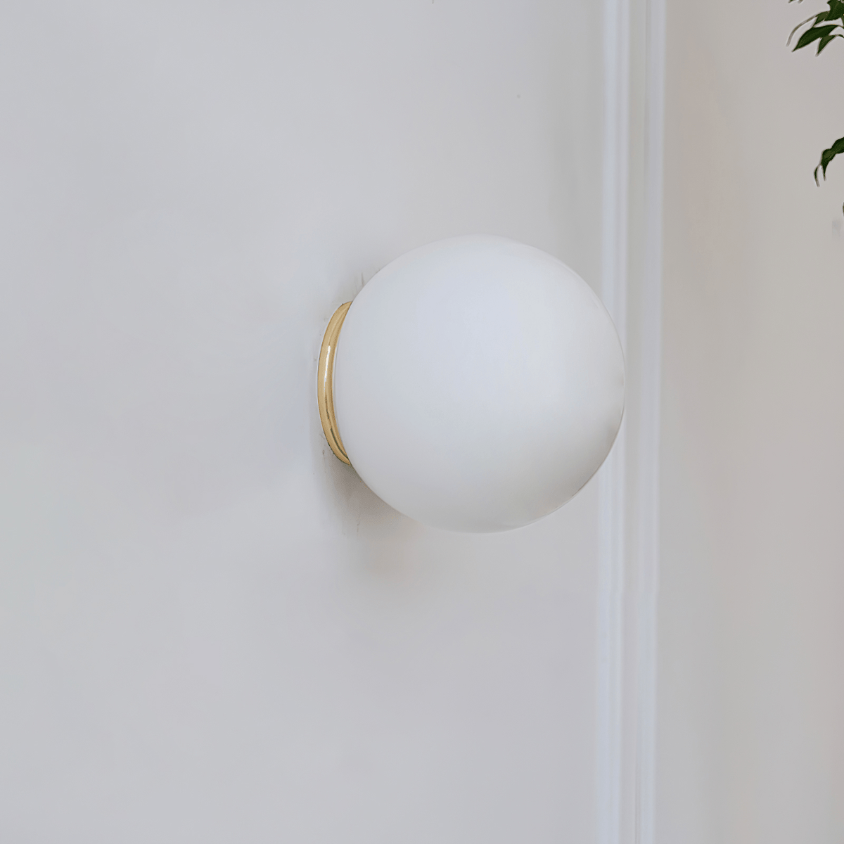 Glass Mini Orb Wall Lamp