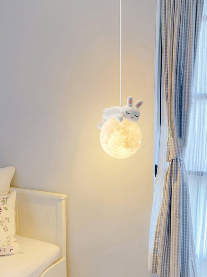 Animal Sleeping Pendant Lamp