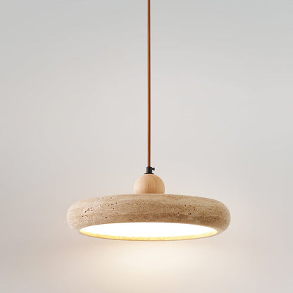 Aurelio Travertine Pendant Light