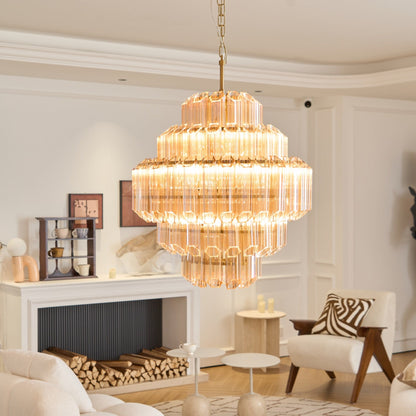 Aurum Cascade Murano Chandelier