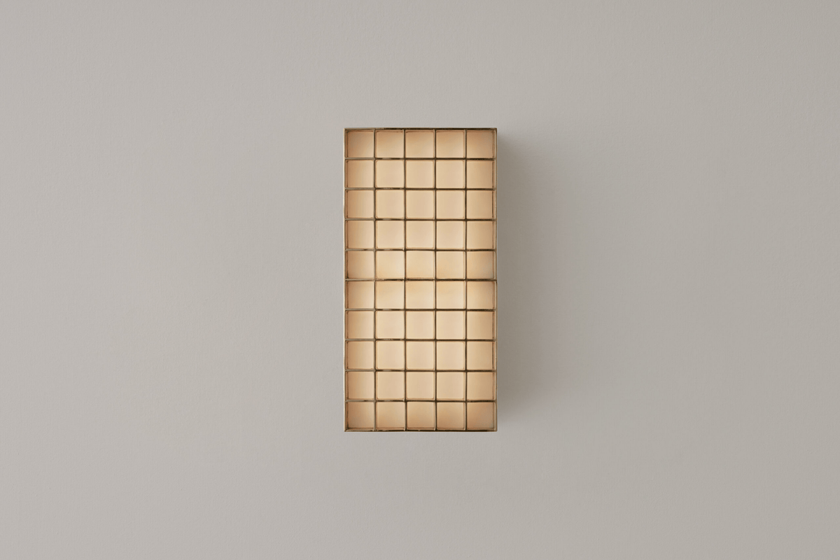 Aveline Grid Wall Light