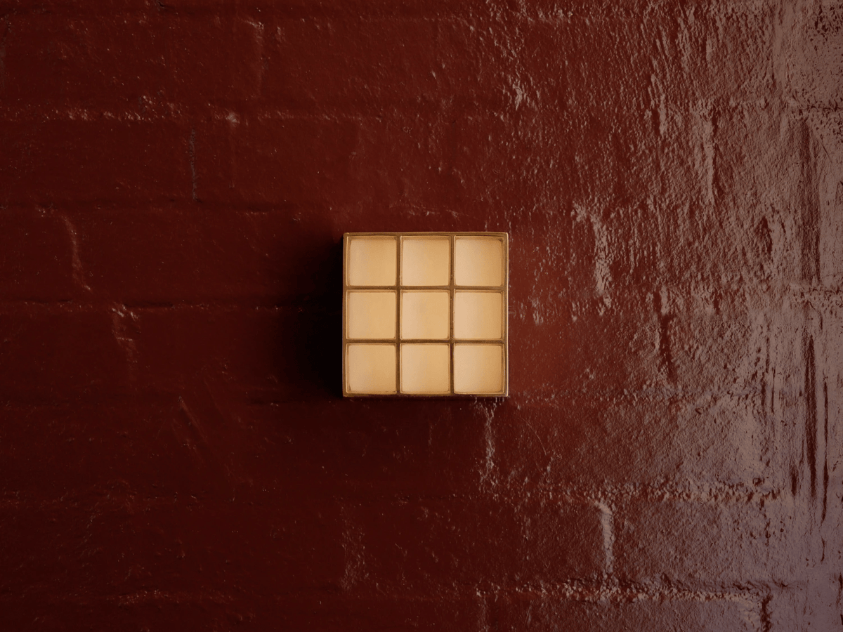 Aveline Grid Wall Light