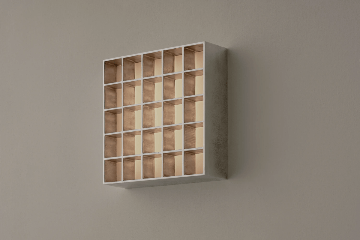 Aveline Grid Wall Light