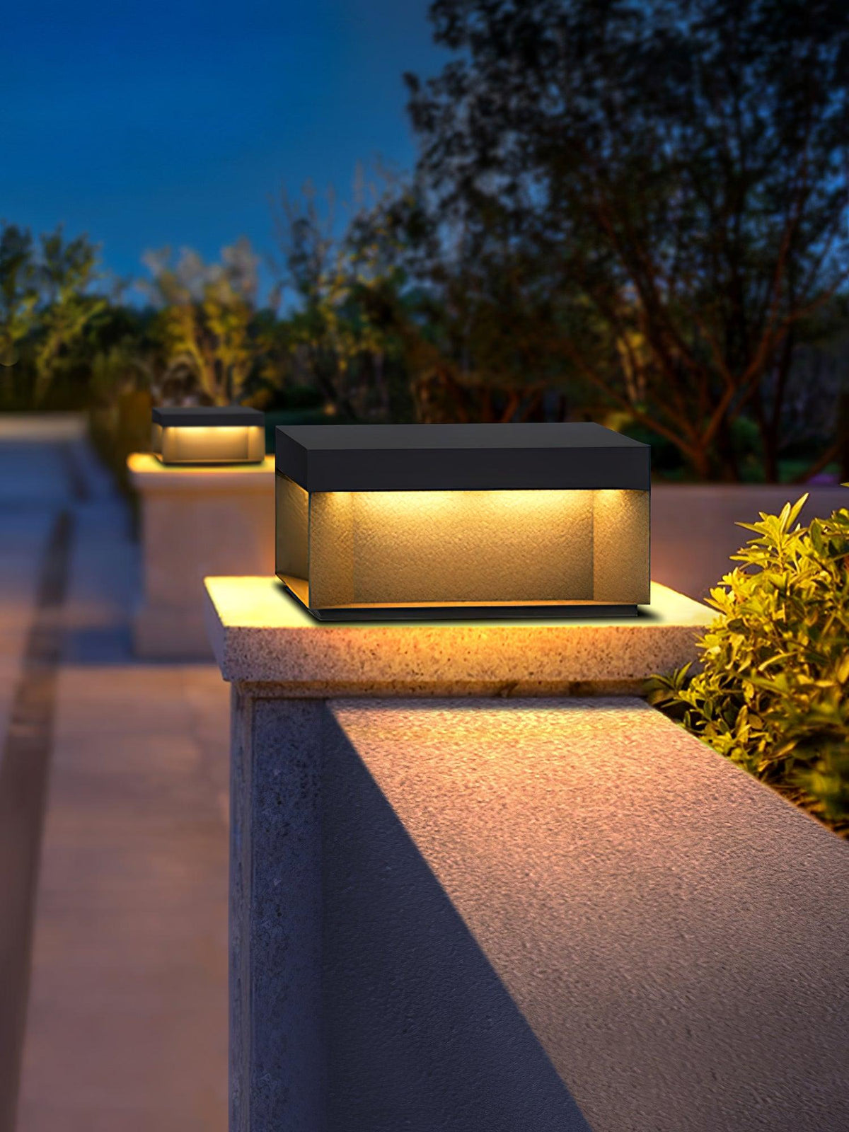 Black Box Outdoor Post Light