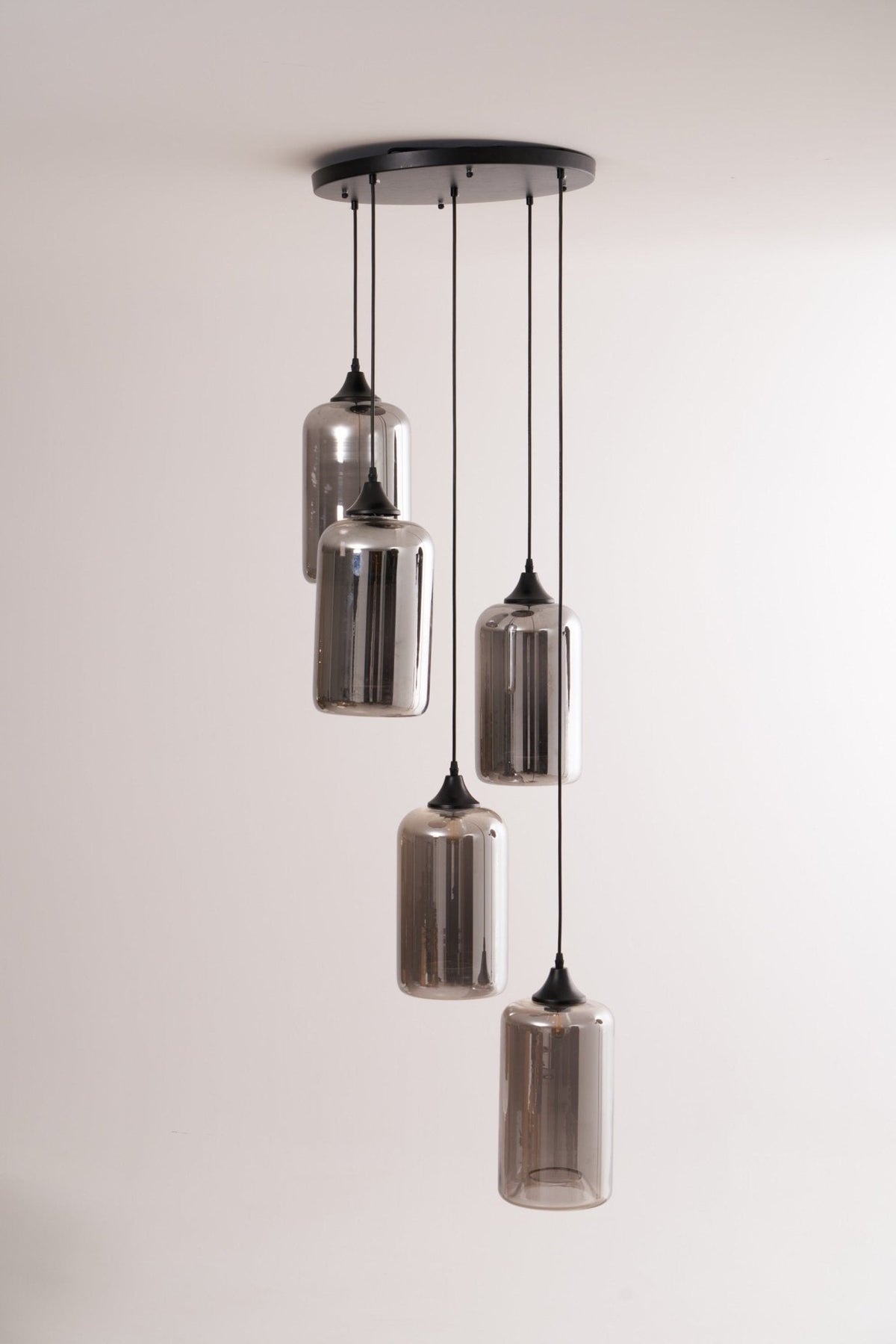 Bottle Glass Pendant Light