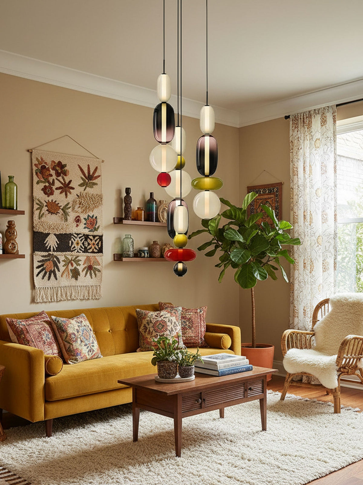 Candied Glass Pendant Light