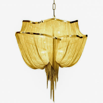 Chains Shimmering Chandelier