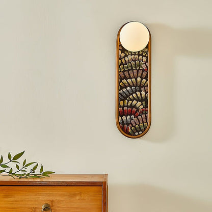 Colorful Mosaic LED Wall Sconce