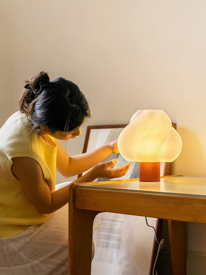 Colorful Swirl LED Table Lamp