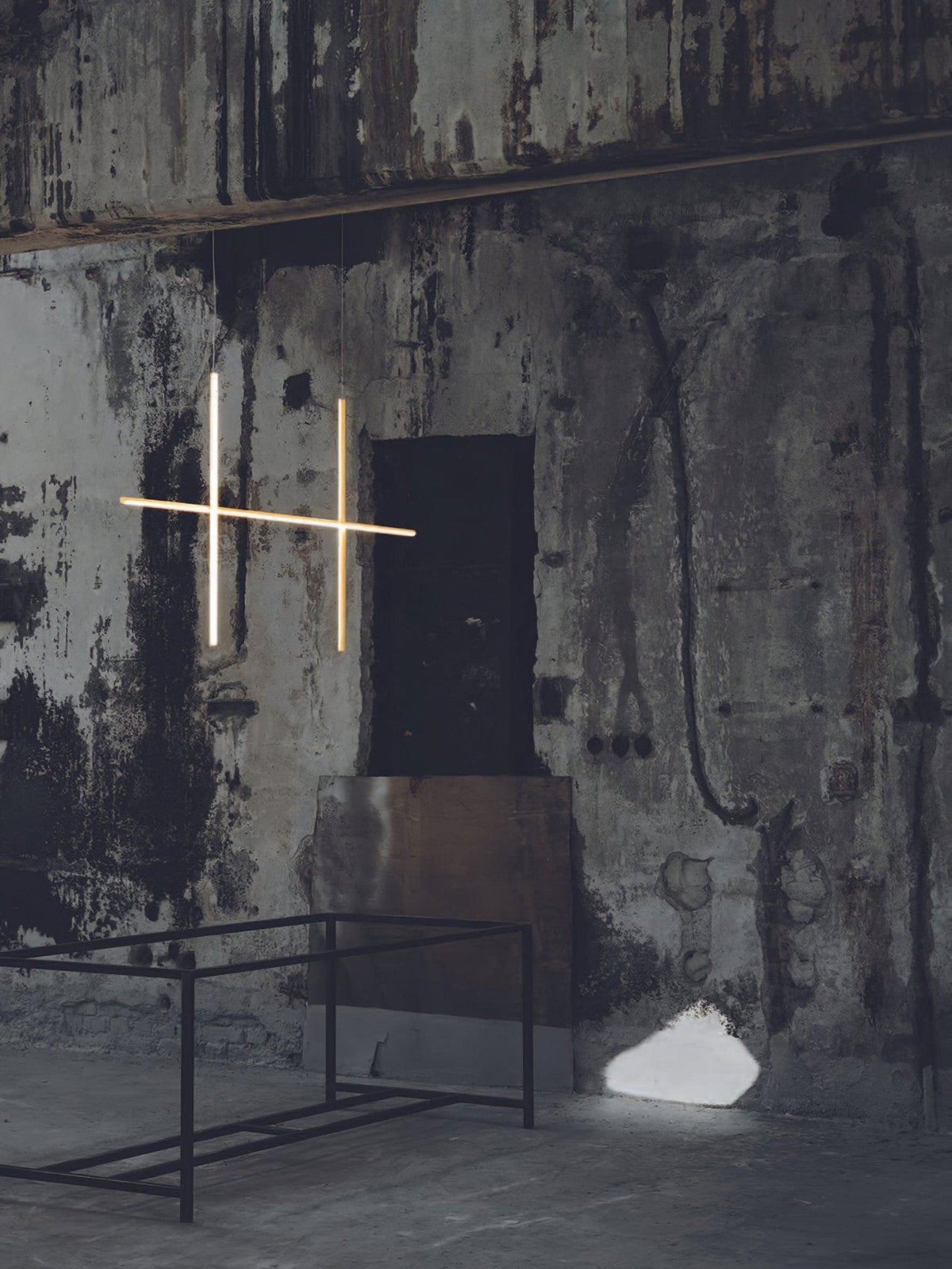 Gridline Linear Chandelier