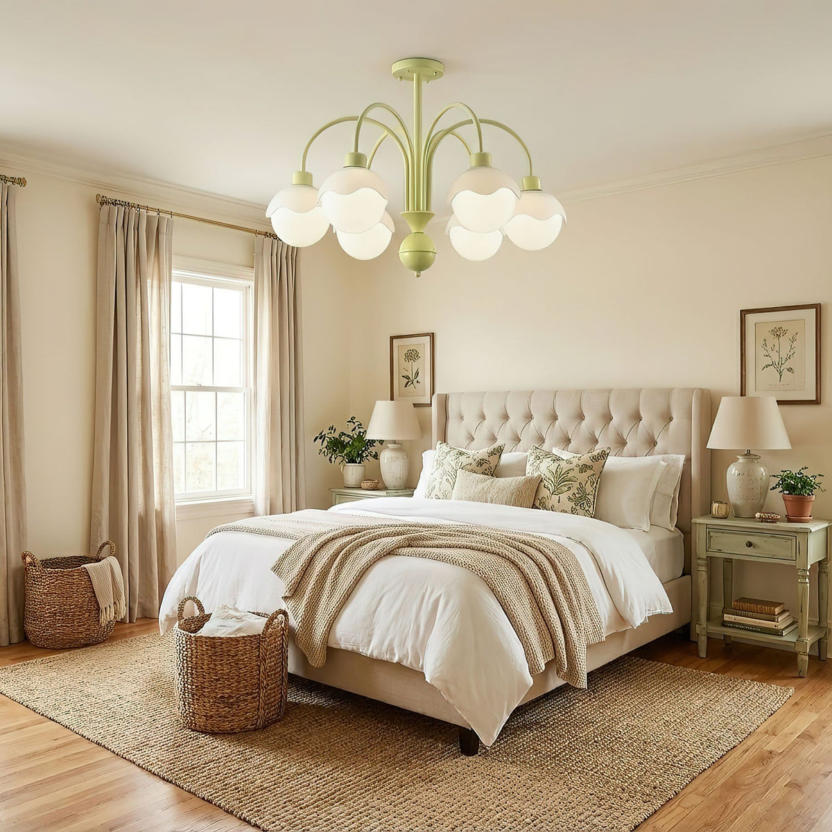 Creamy Lychee Matcha Chandelier