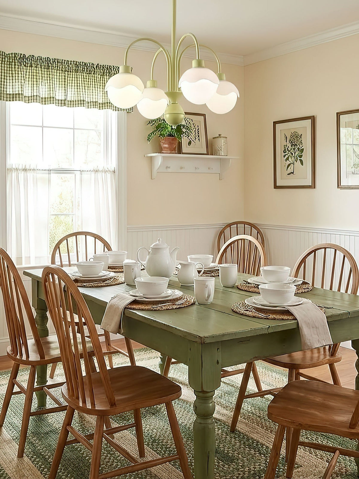 Creamy Lychee Matcha Chandelier
