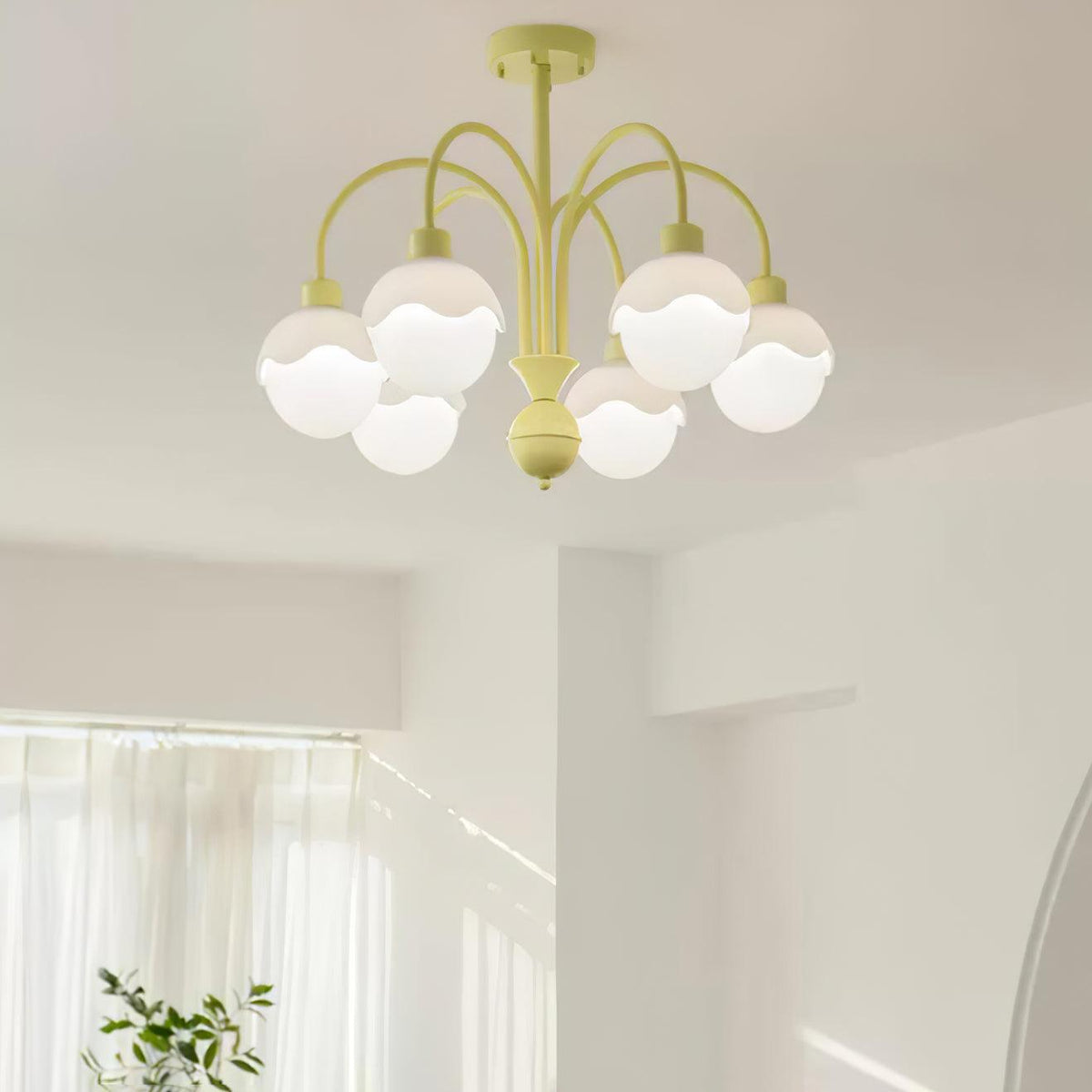 Creamy Lychee Matcha Chandelier
