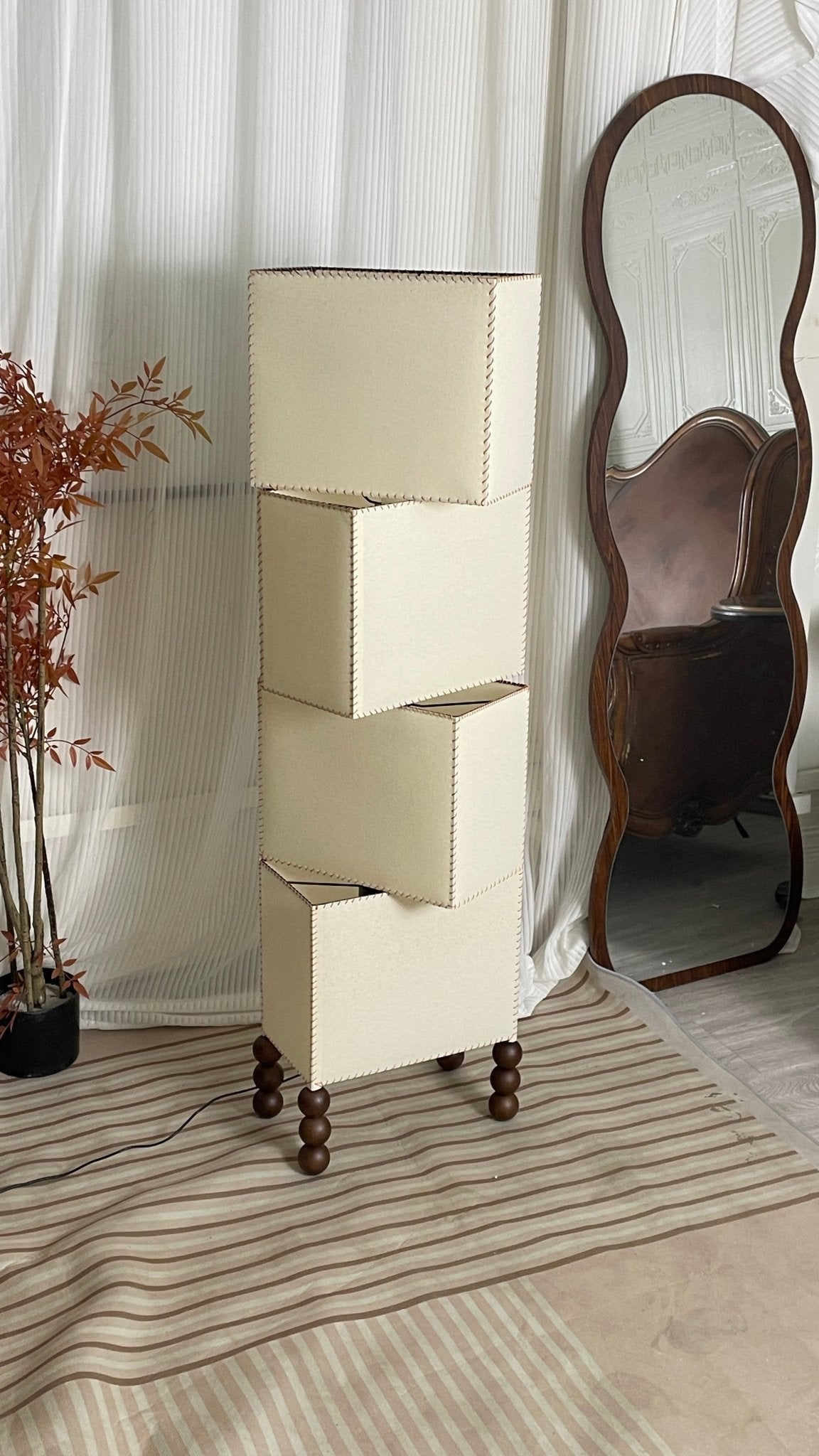 Cubia Fabric Floor Lamp