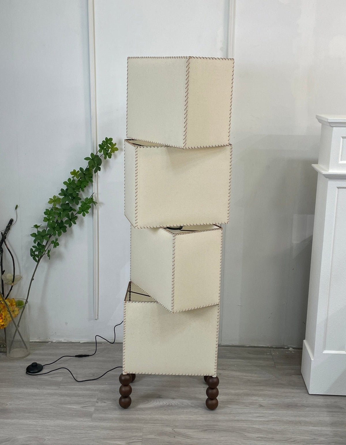 Cubia Fabric Floor Lamp