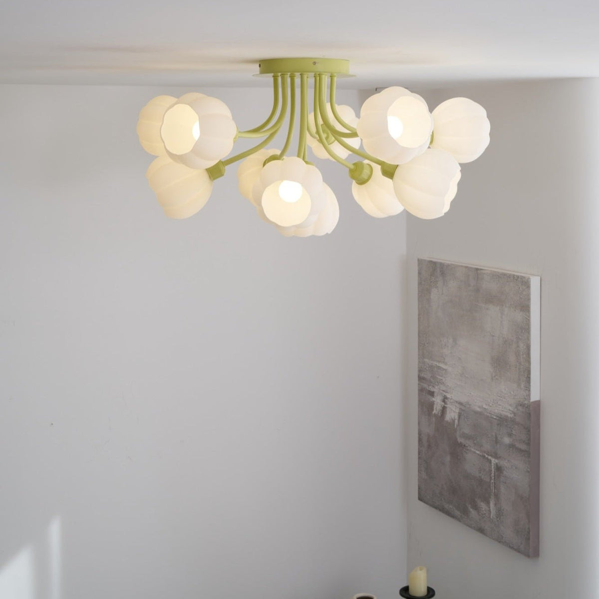 Pumpkin Matcha Ceiling Lamp