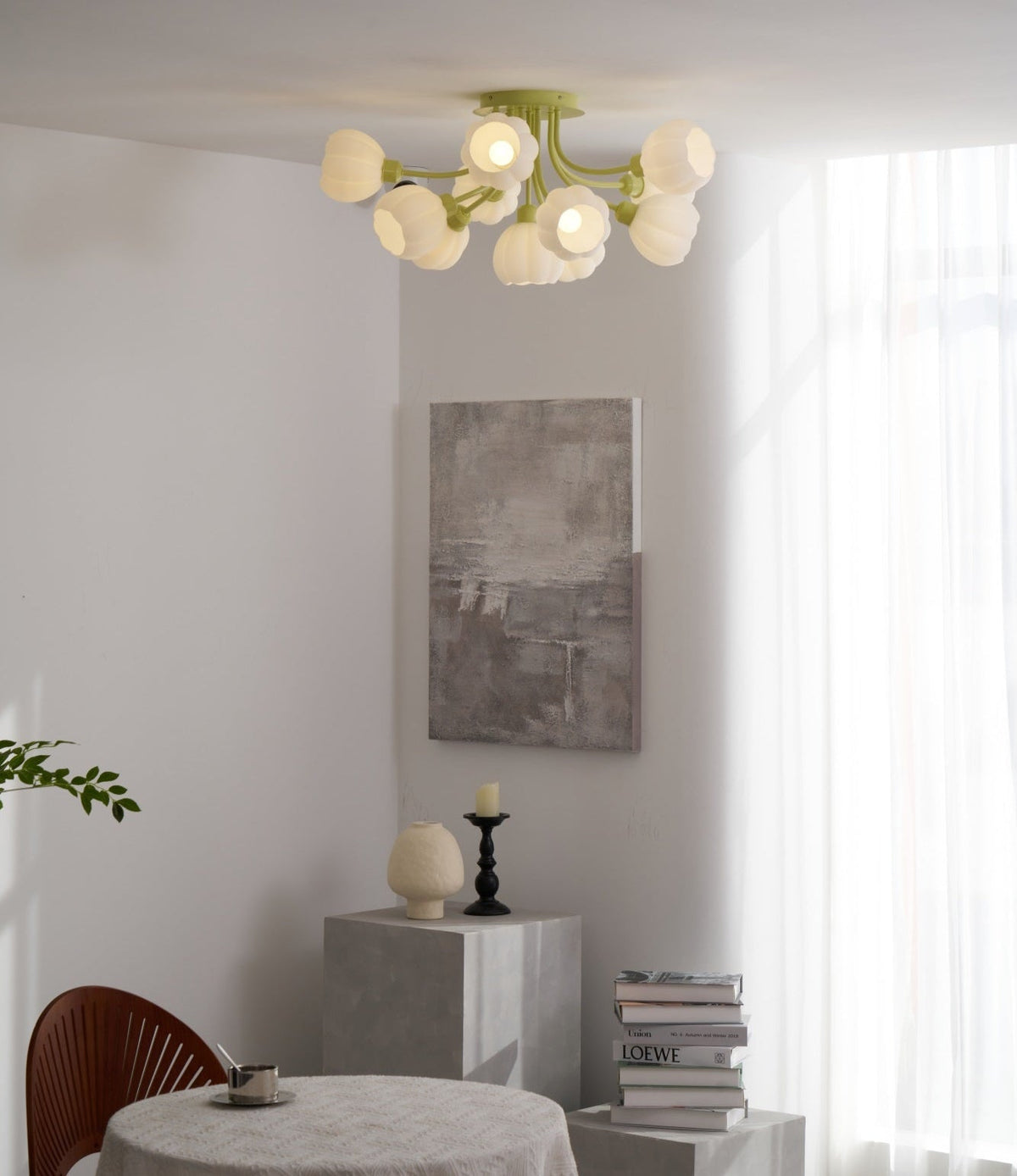 Pumpkin Matcha Ceiling Lamp