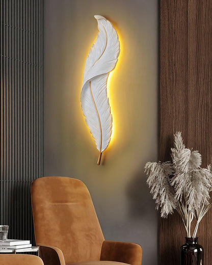 Feather Wall Lamp