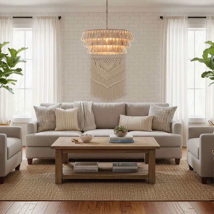 Fela Tassel Chandelier