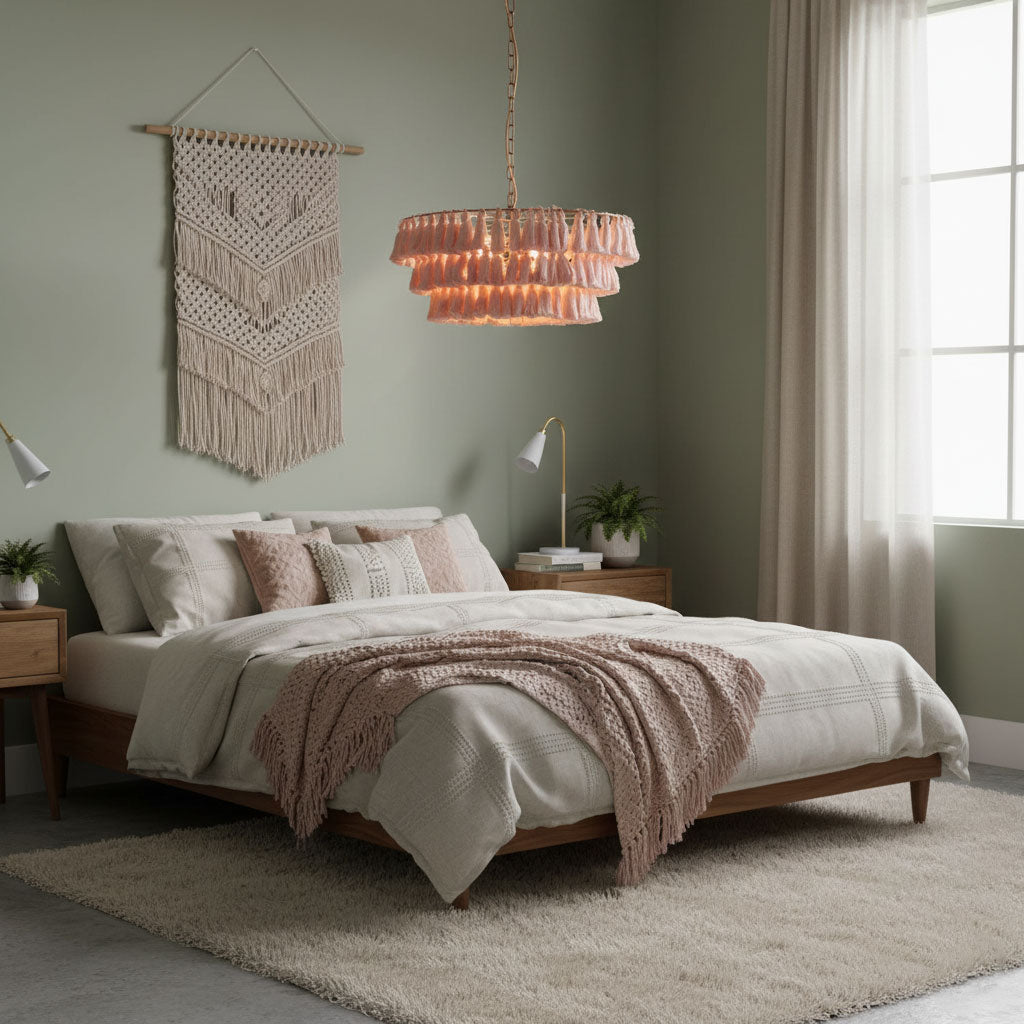 Fela Tassel Chandelier
