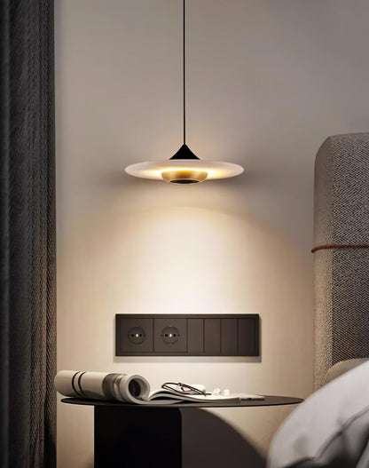 Flying Saucer Marble Pendant Lamp