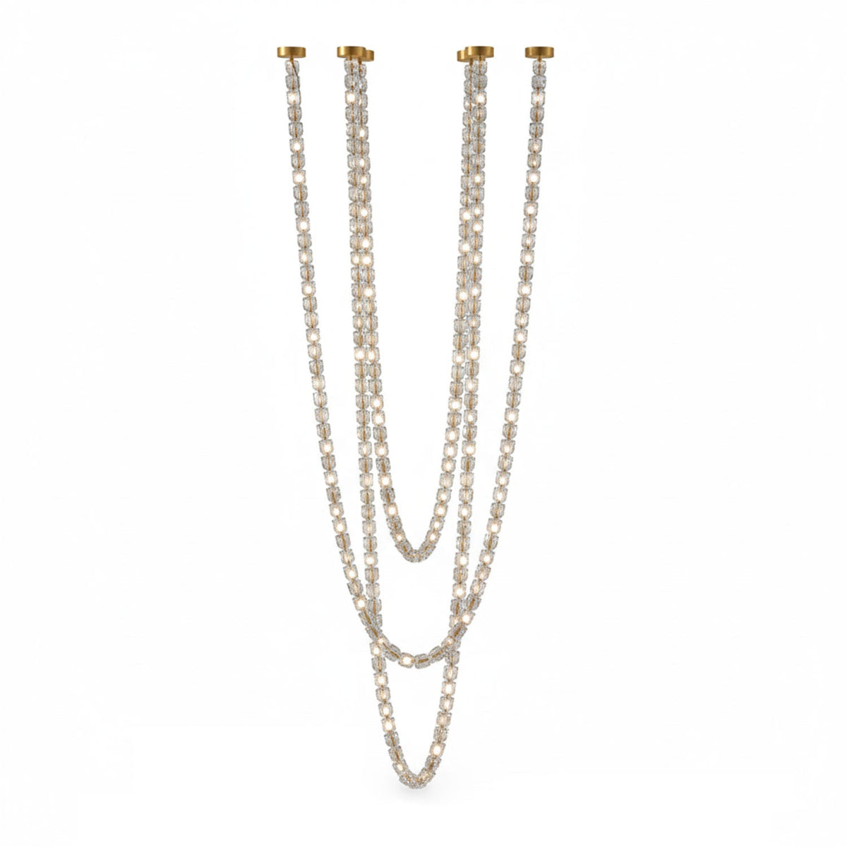 Gabriel Gold Chandelier